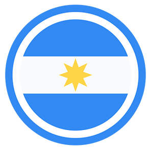 Ícono de la bandera de Argentina