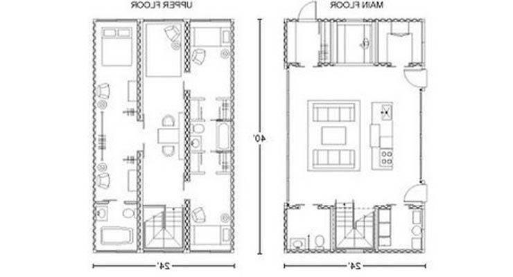 Medidas de una casa prefabricada container