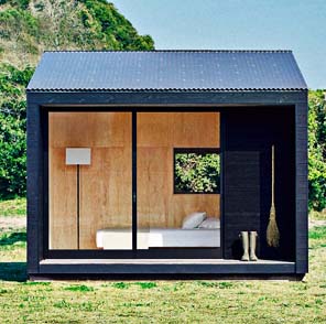 Casa híper minimalista prefabricada