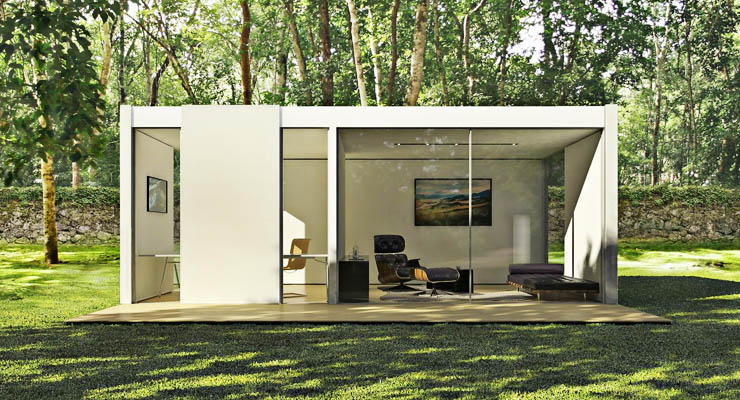 Casa prefabricada minimalista: Modelo 3