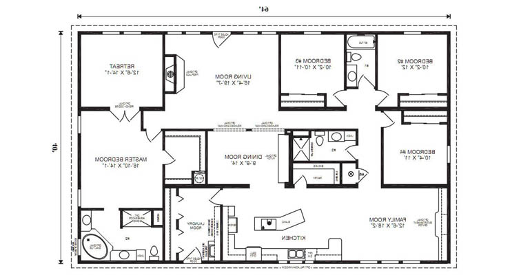 Medidas de una casa modular en todas las dimensiones