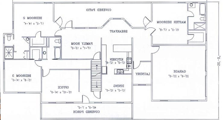 Planos de una casa steel framing estilo americano