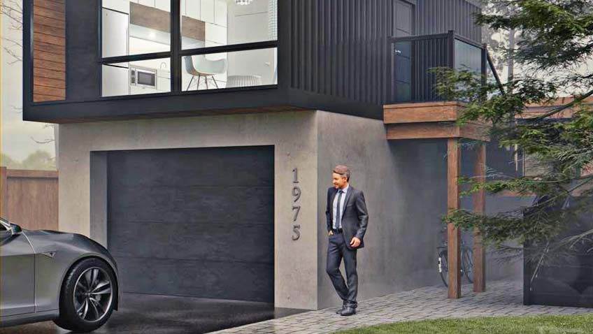 Casa Prefabricada Con Garaje