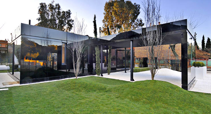 Casa prefabricada en Zaragoza de acero